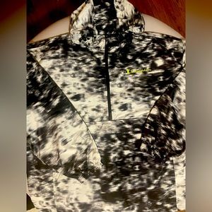 Champion 2x windbreaker w/hood white & black brand new